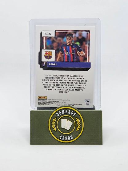 Pedri (Barcelona) Parallel Donruss Soccer 2022-2023