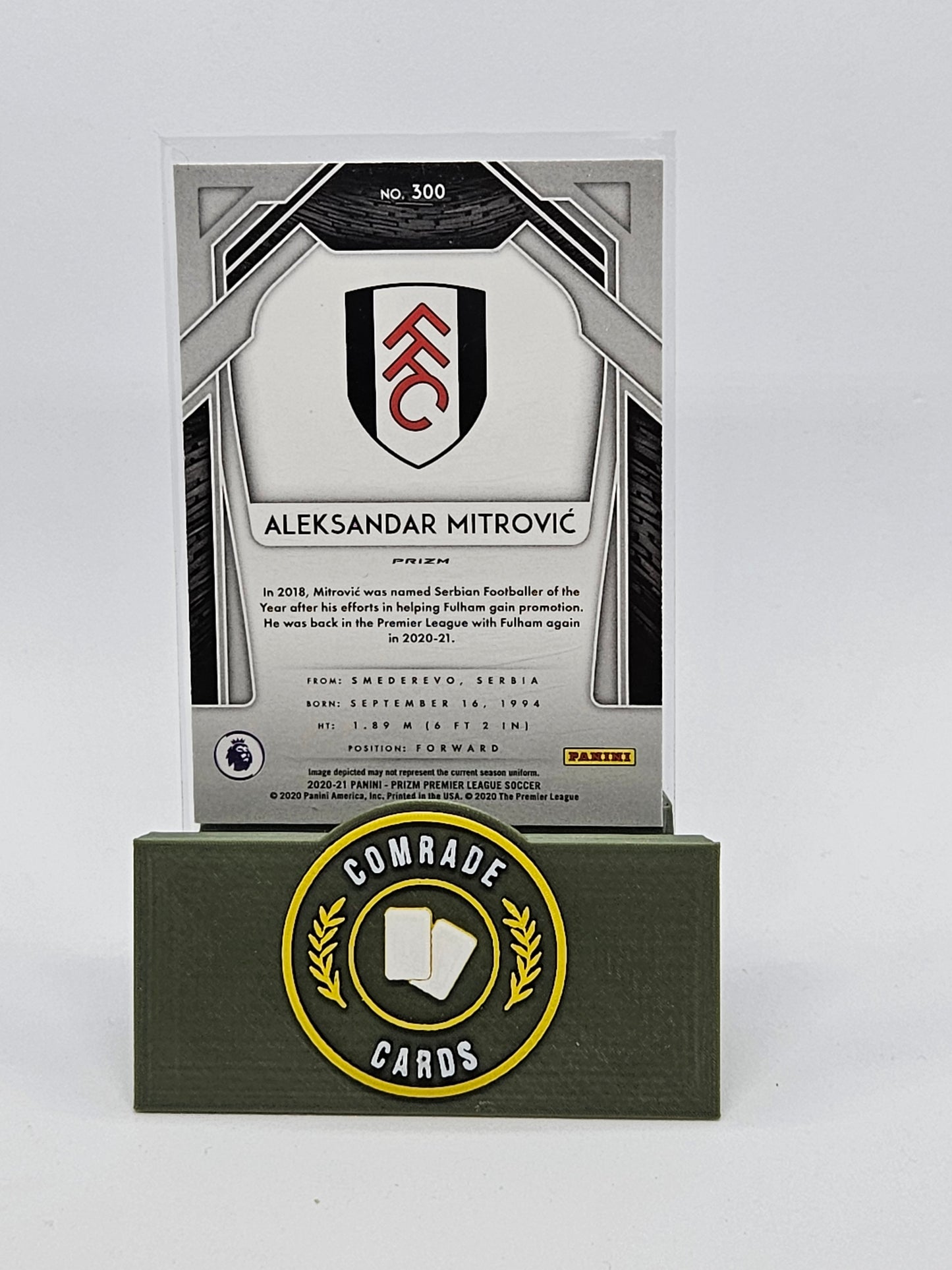 Aleksandar Mitrovic (Fulham) Parallel Prizm Premier League 2020-2021