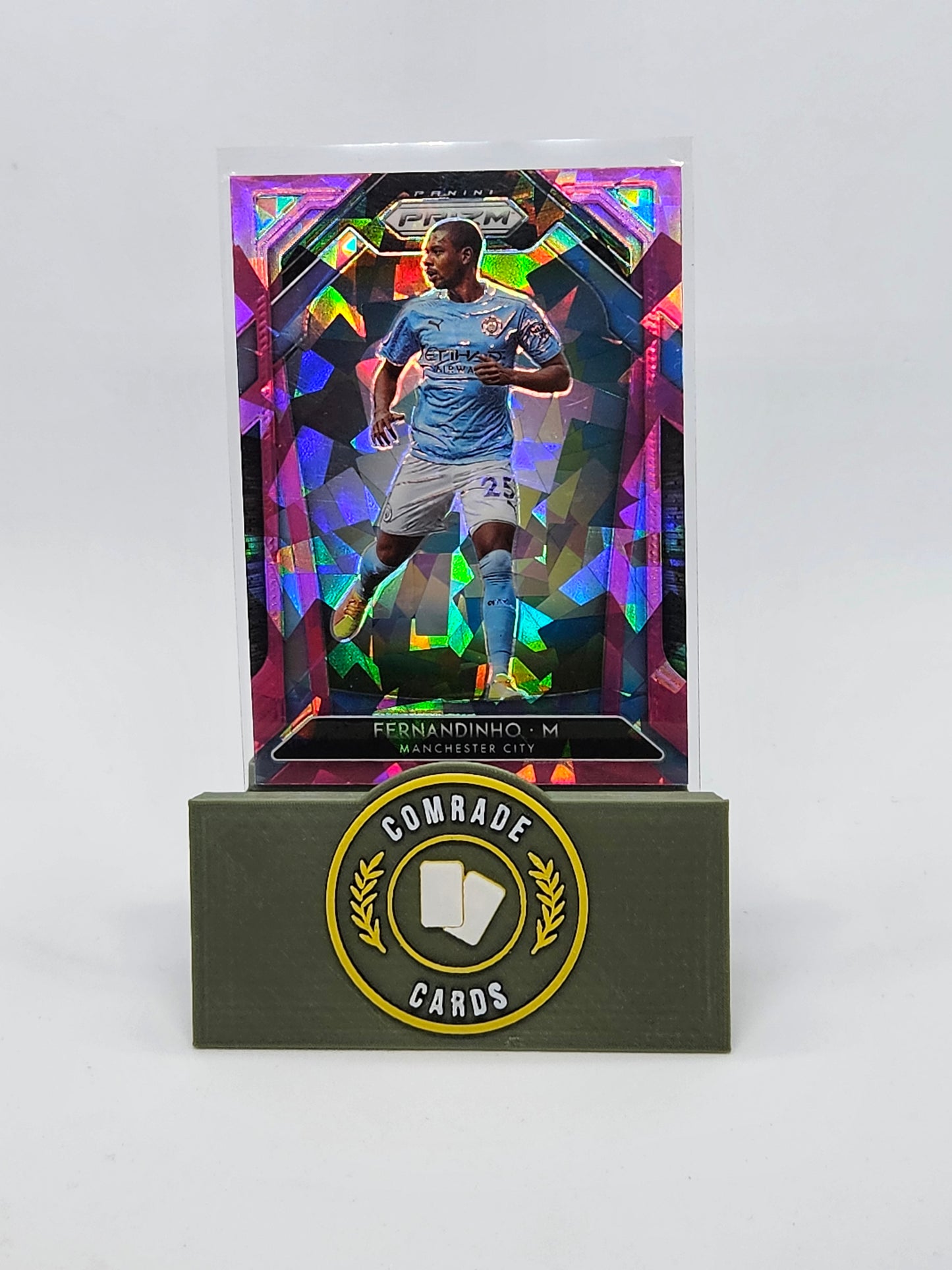 Fernandinho (Man City) Parallel Prizm Premier League 2020-2021