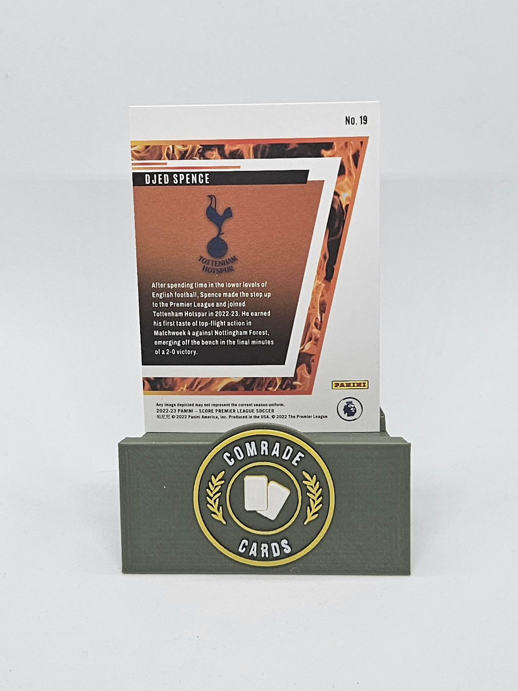 Djed Spence (Tottenham) Insert Score Premier League 2022-2023