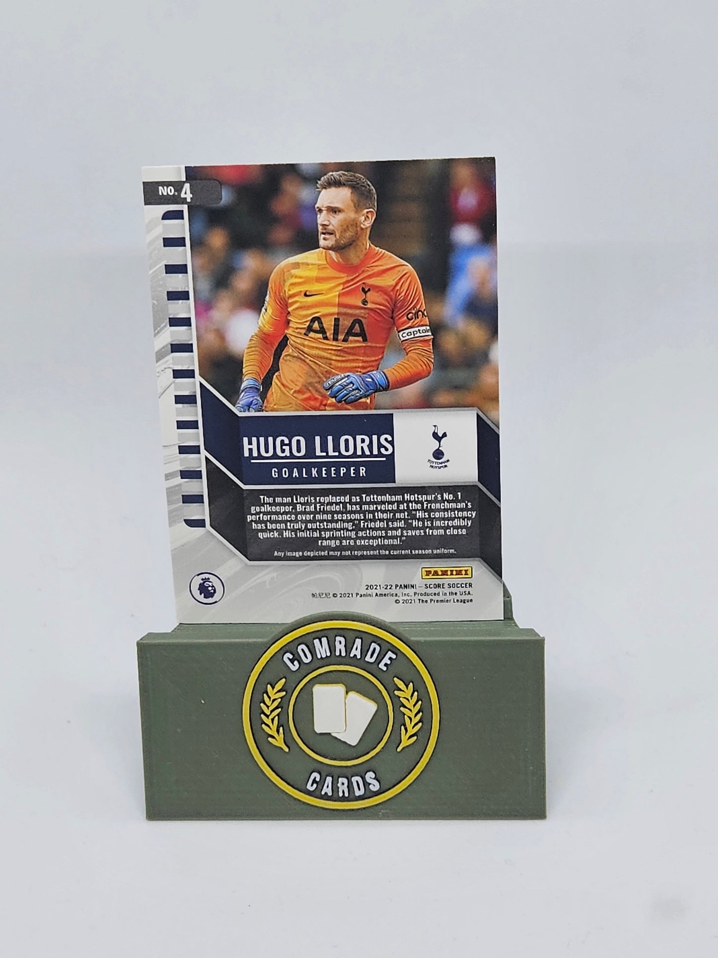 Hugo Lloris (Tottenham) Insert Score Premier League 2021-2022