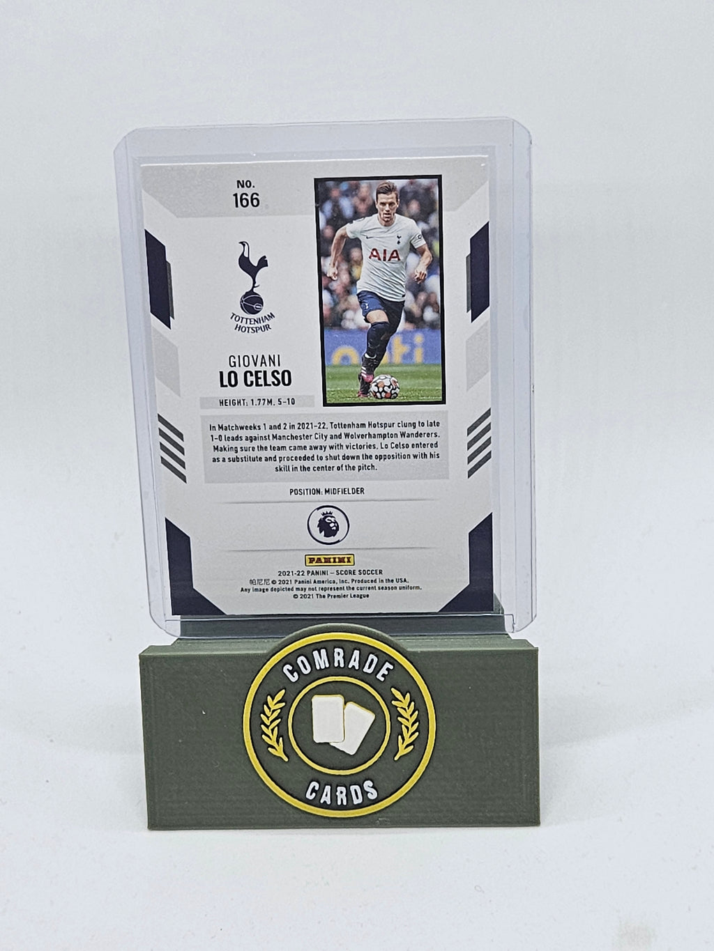 Giovanni Lo Celso (Tottenham) Parallel Score Premier League 2021-2022