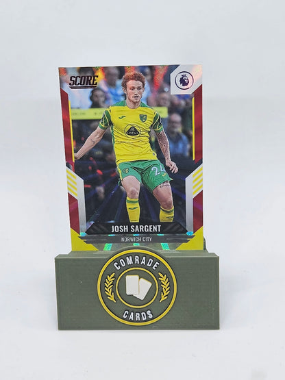 Josh Sargent (Norwich) Parallel Score Premier League 2021-2022