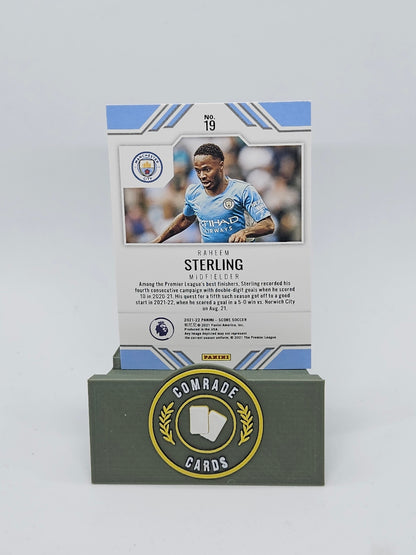 Raheem Sterling (Man City) Insert Score Premier League 2021-2022