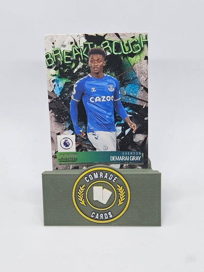 Demarai Gray (Everton) Insert Score Premier League 2021-2022