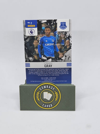Demarai Gray (Everton) Insert Score Premier League 2021-2022