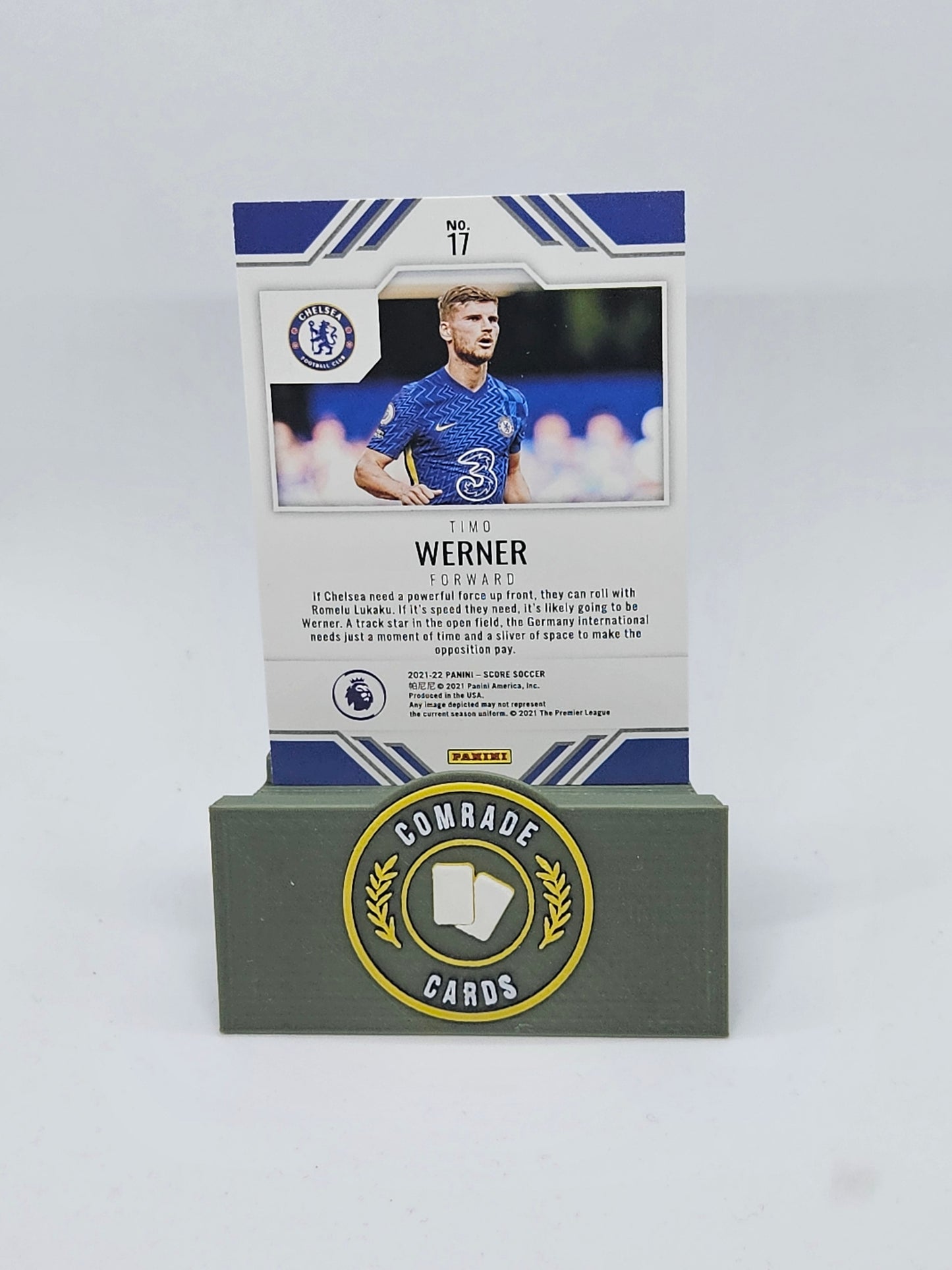 Timo Werner (Chelsea) Insert Score Premier League 2021-2022