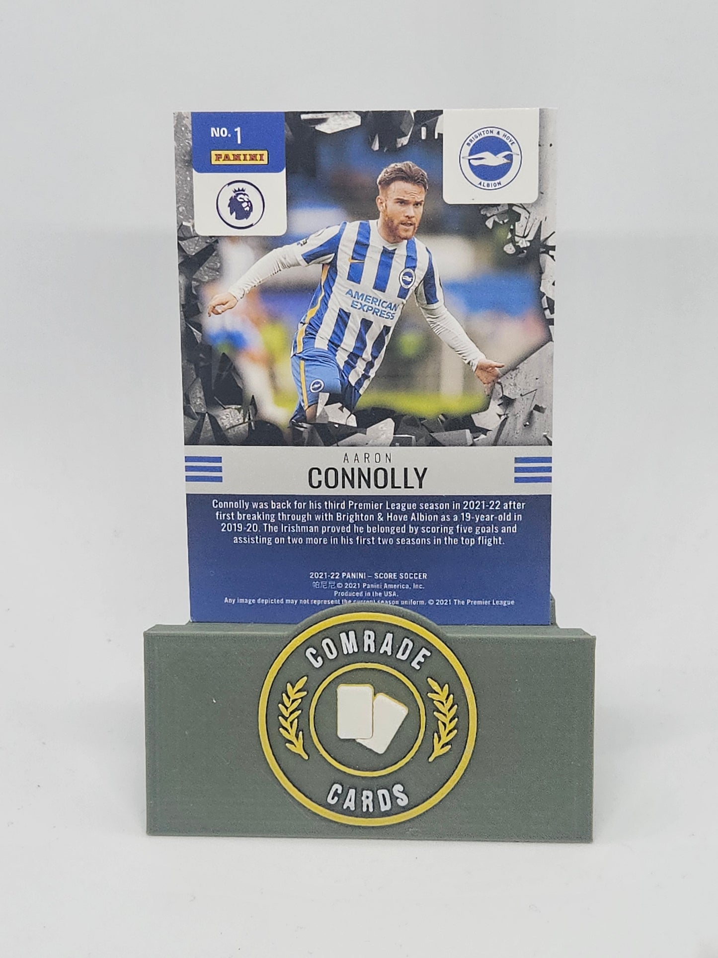 Aaron Connolly (Brighton) Insert Score Premier League 2021-2022