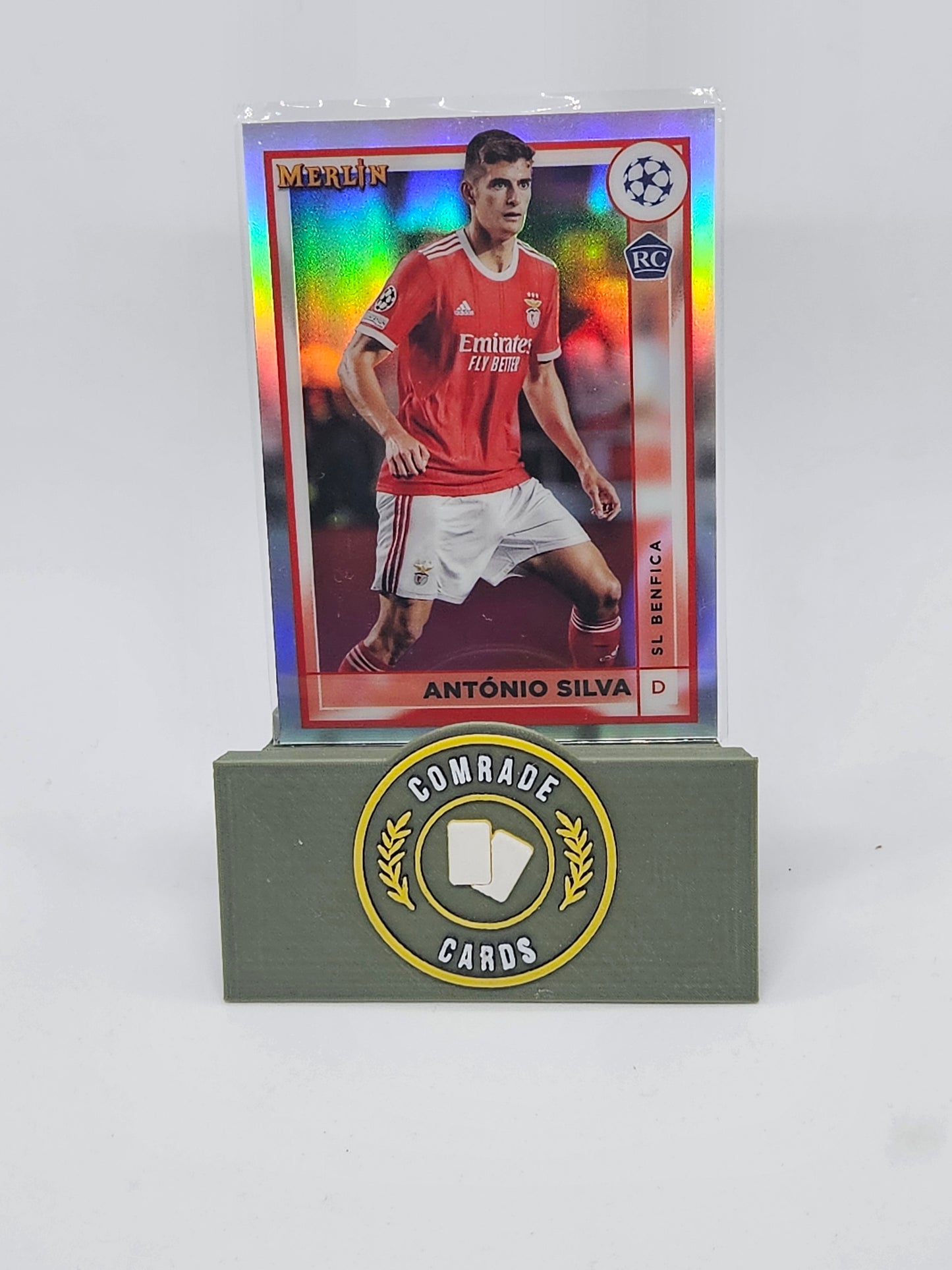 Antonio Silva (Benfica) Parallel Topps Merlin Chrome UCC 2022-2023