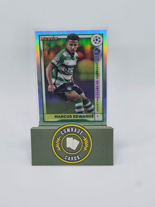 Marcus Edwards (Sporting) Silver Parallel Topps Merlin Chrome UCC 2022-2023