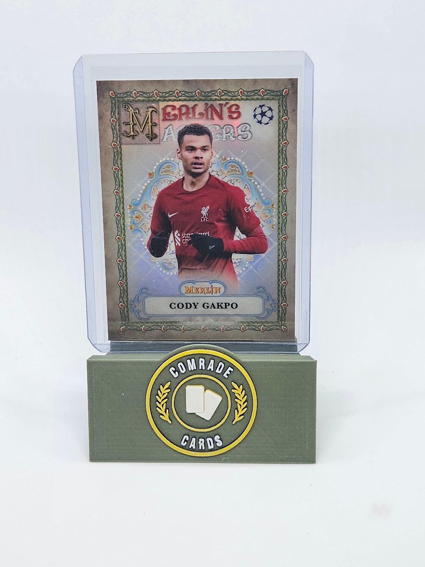 Cody Gakpo (Liverpool) Insert Topps Merlin Chrome UCC 2022-2023