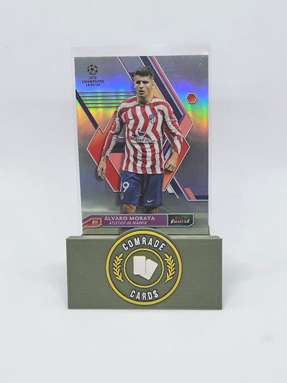 Alvaro Morata (Athletico Madrid) Parallel Topps Finest UCC 2022-2023