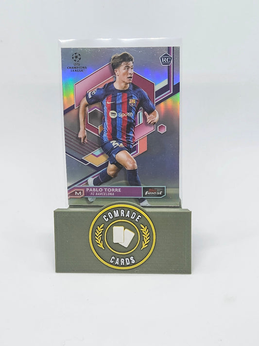 Pablo Torre (Barcelona) Parallel Topps Merlin Chrome UCC 2022-2023