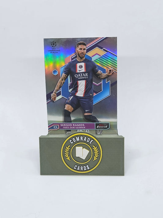Sergio Ramos (PSG) Parallel Topps Finest UCC 2022-2023
