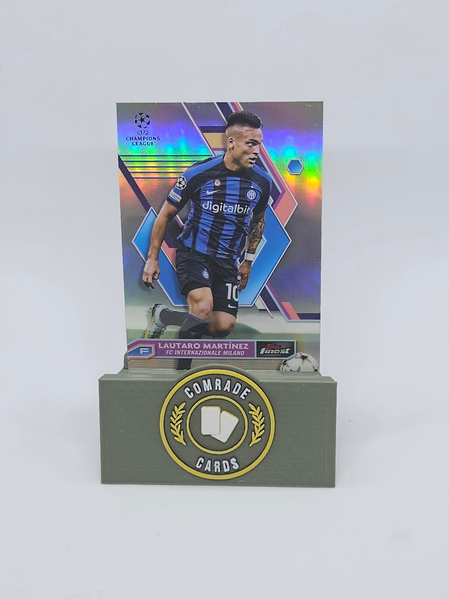 Lautaro Martinez (Inter Milan) Parallel Topps Finest UCC 2022-2023