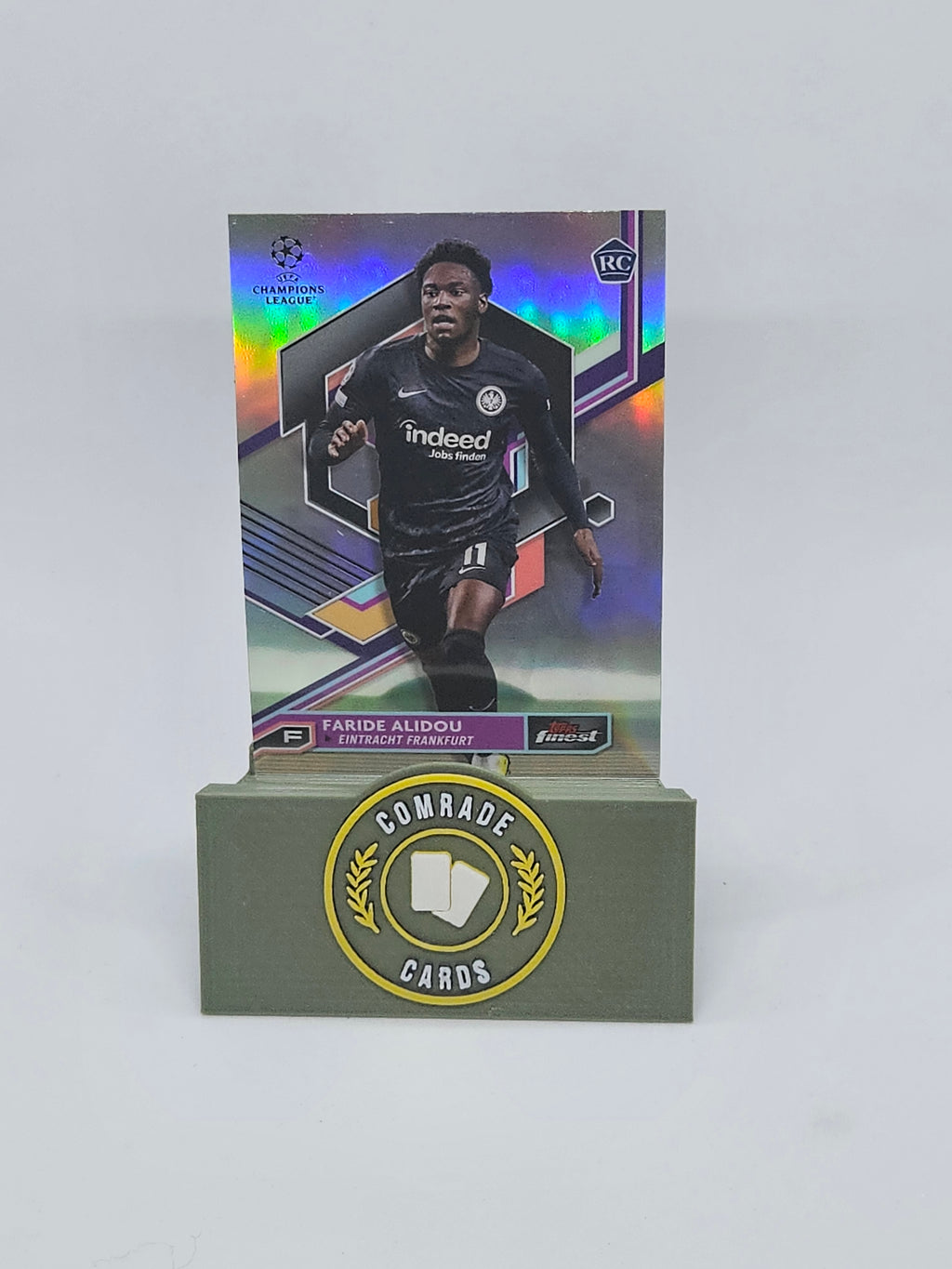 Faride Alidou (Frankfurt) Parallel Topps Finest UCC 2022-2023