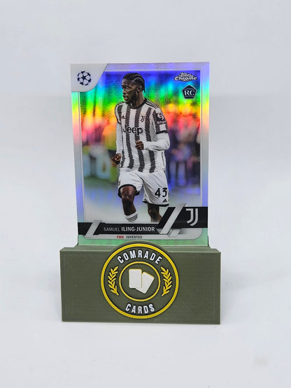 Samuel Iling-Junior (Juventus) Parallel Topps Chrome UCC 2022-2023