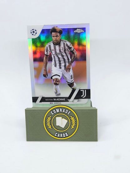 Weston Mckennie (Juventus) Parallel Topps Chrome UCC 2022-2023