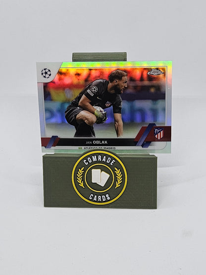 Yang Oblak (Athletico Madrid) Parallel Topps Chrome UCC 2022-2023