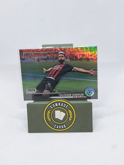 Oliver Giroud (AC Milan) Parallel Topps Stadium Club Chrome 2022-2023