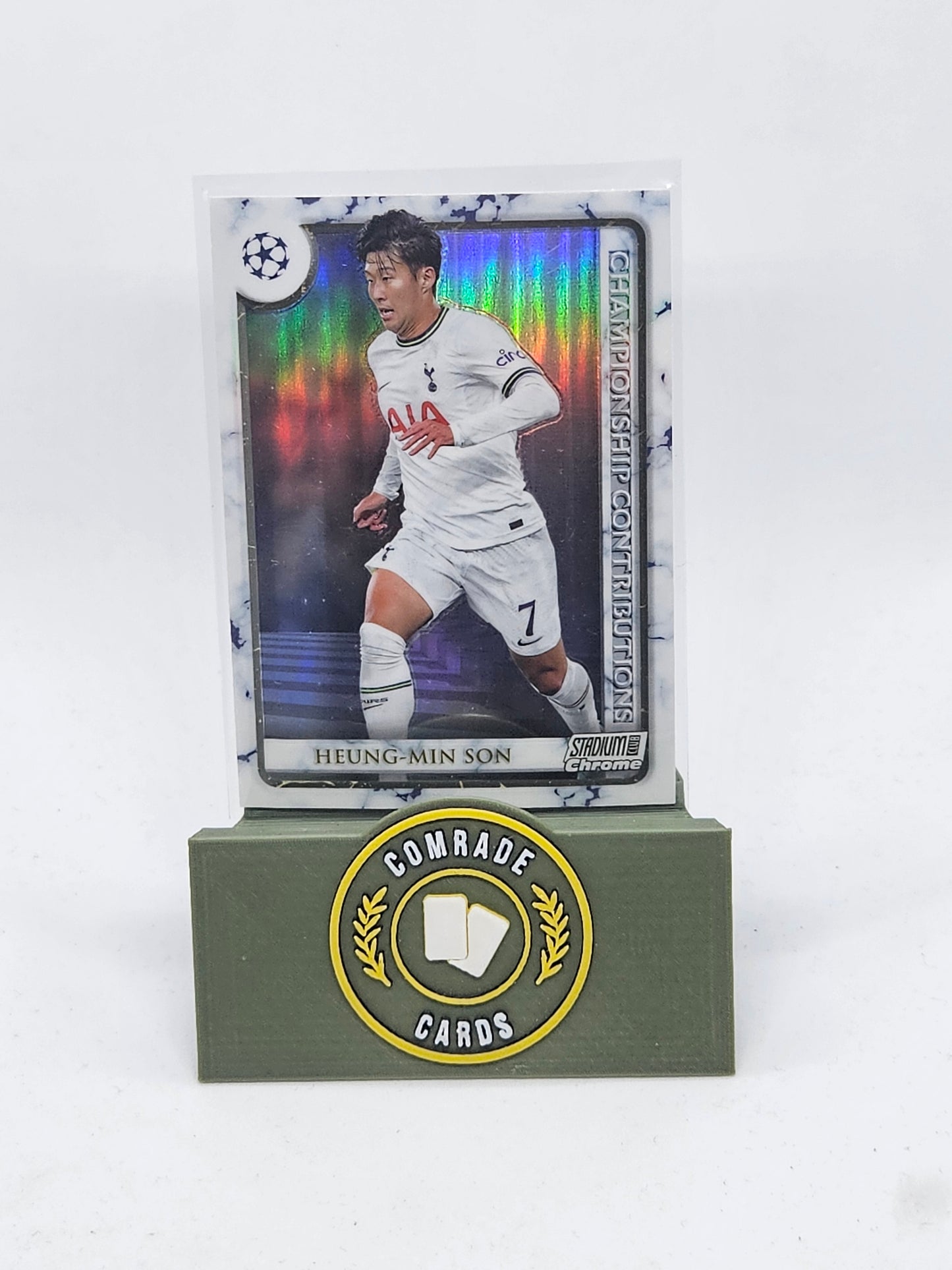 Heung-Min Son (Tottenham) Insert Topps Stadium Club Chrome 2022-2023