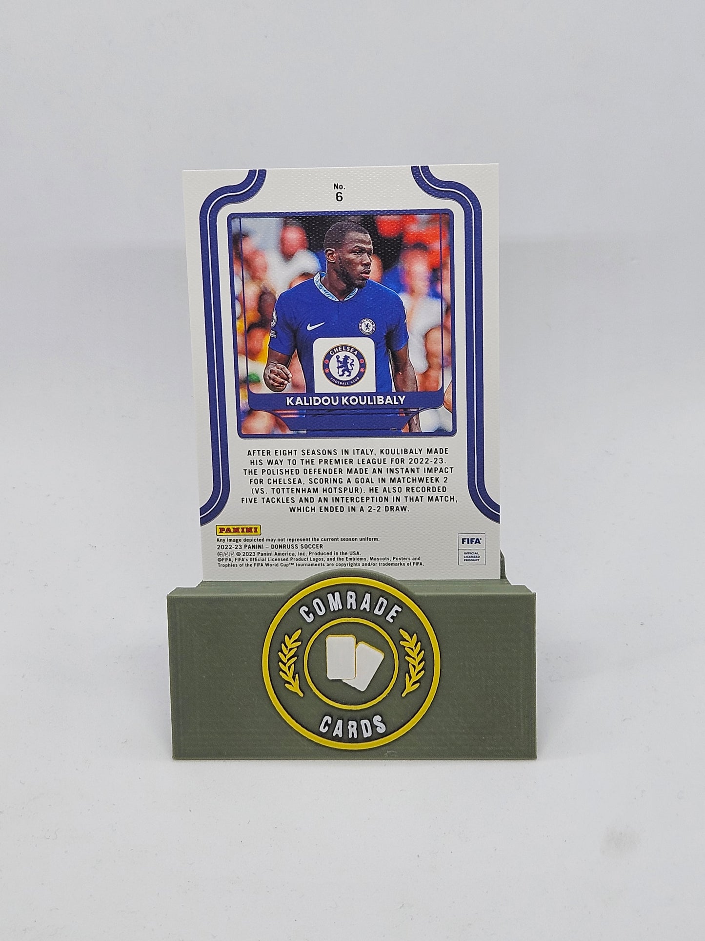 Kalidou Koulibaly (Chelsea) Insert Donruss Soccer 2022-2023