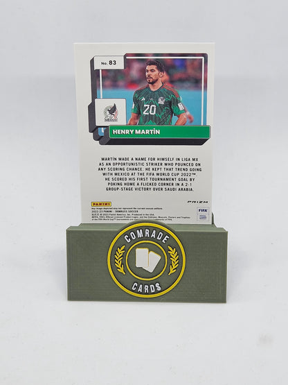Henry Martin (Mexico) Parallel Donruss Soccer 2022-2023