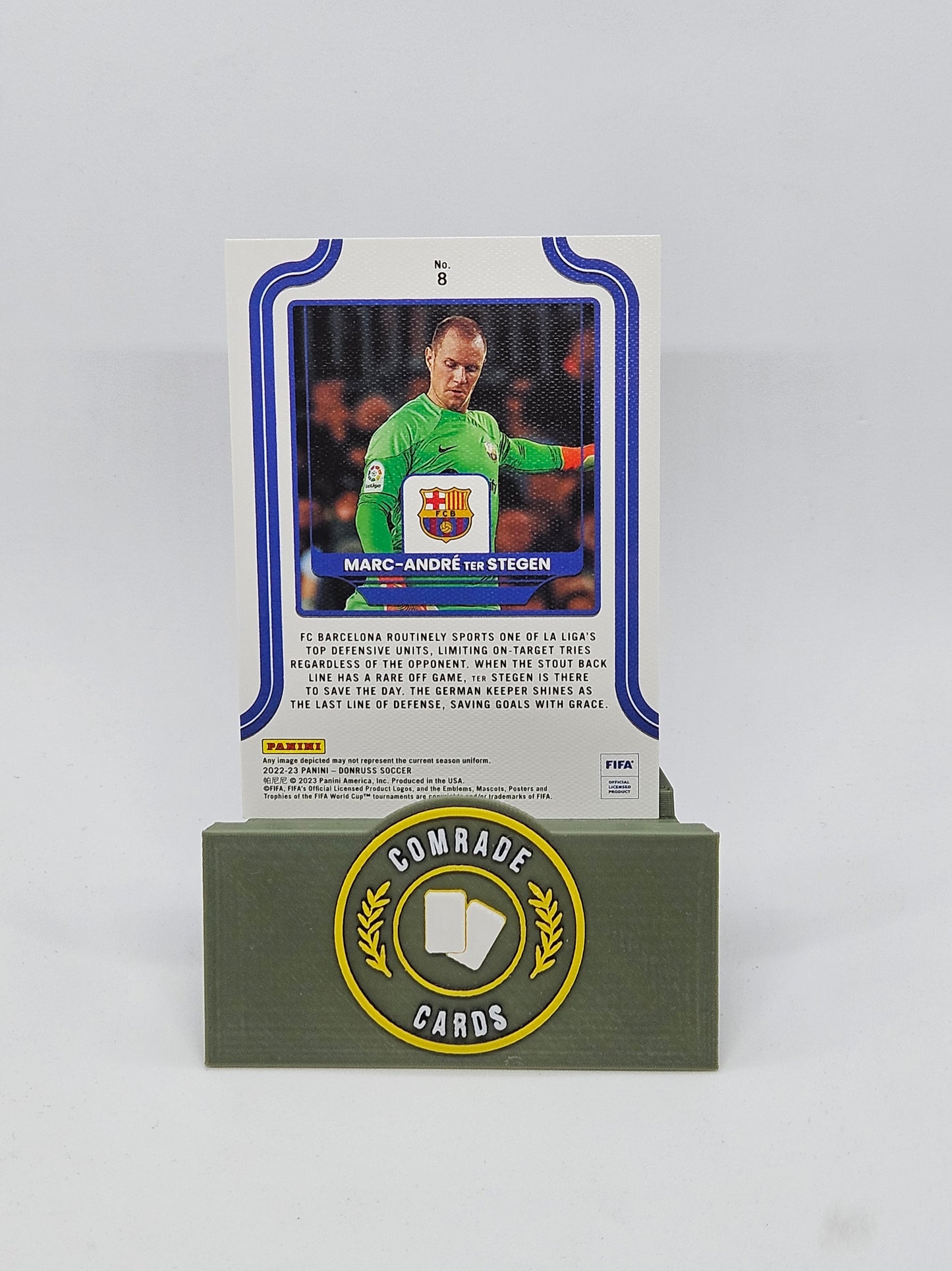 Marc-Andre Ter Stegen (Barcelona) Insert Donruss Soccer 2022-2023