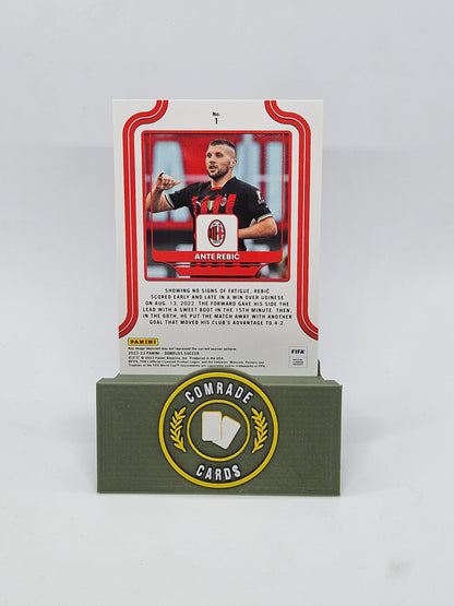 Ante Rebic (AC Milan) Insert Donruss Soccer 2022-2023