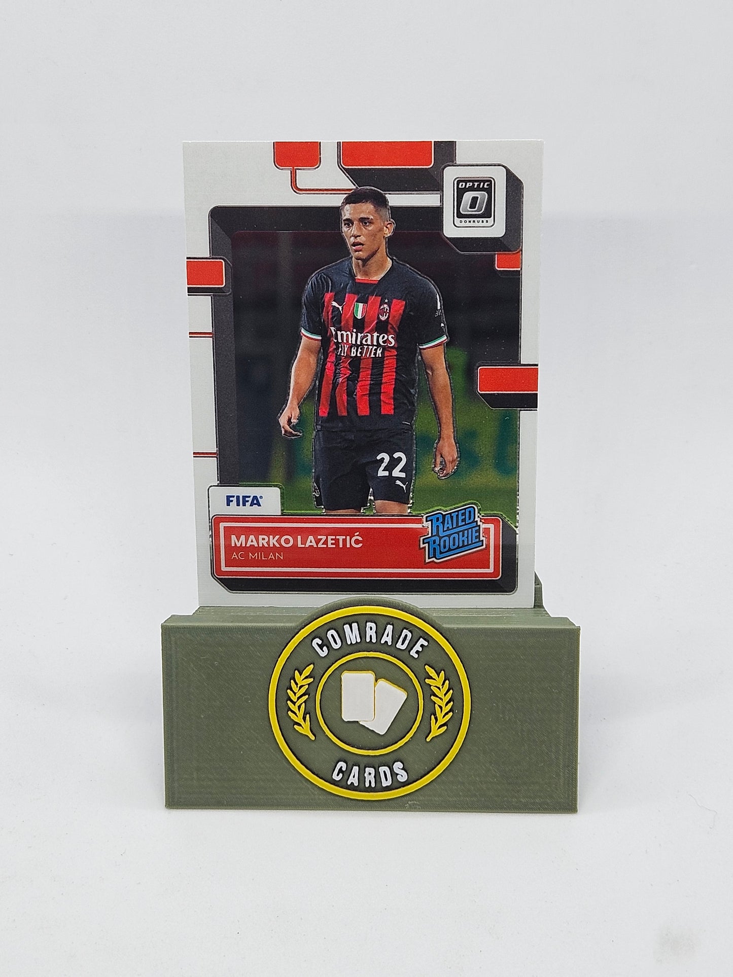 Marko Lazetic (AC Milan) Parallel Donruss Soccer 2022-2023