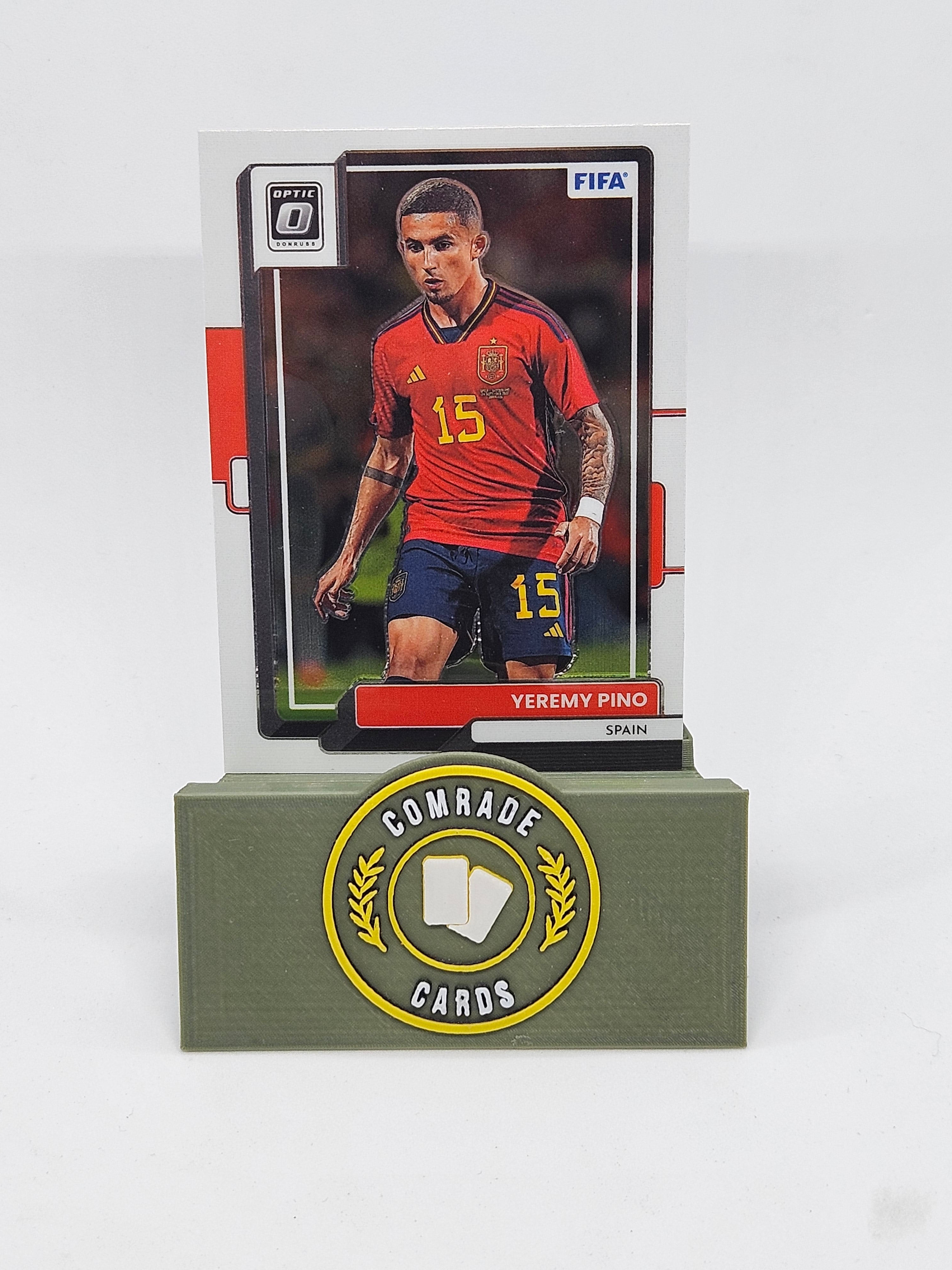 Yeremy Pino (Spain) Optic Parallel Donruss Soccer 2022-2023