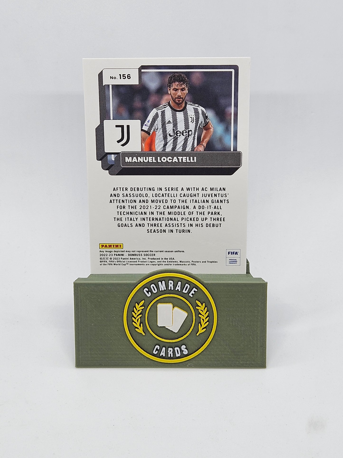 Manuel Locatelli (Juventus) Parallel Donruss Soccer 2022-2023