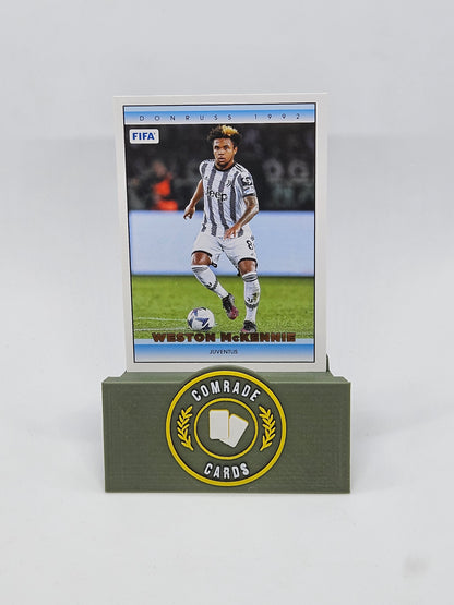 Weston Mckennie (Juventus) Insert Donruss Soccer 2022-2023