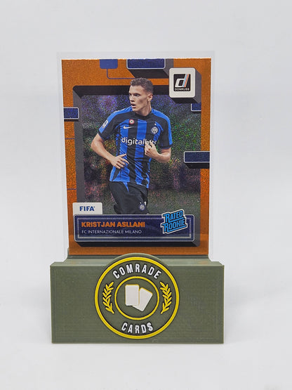 Kristjan Asllani (Inter Milan) Parallel Donruss Soccer 2022-2023