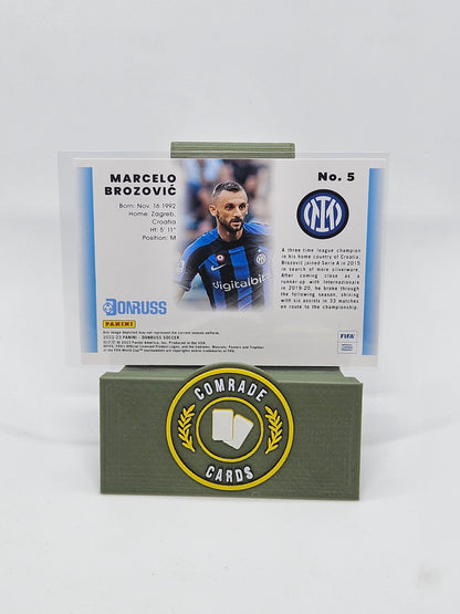 Marcelo Brozovic (Inter Milan) Insert Donruss Soccer 2022-2023