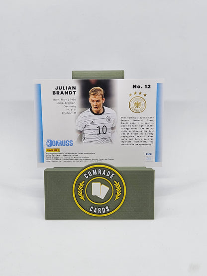 Julian Brandt (Germany) Insert Donruss Soccer 2022-2023