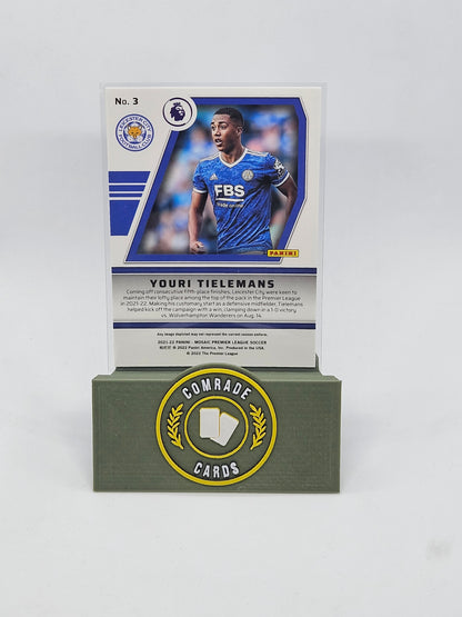 Youri Tielmans (Leicester) Insert Mosaic Premier League 2021-2022