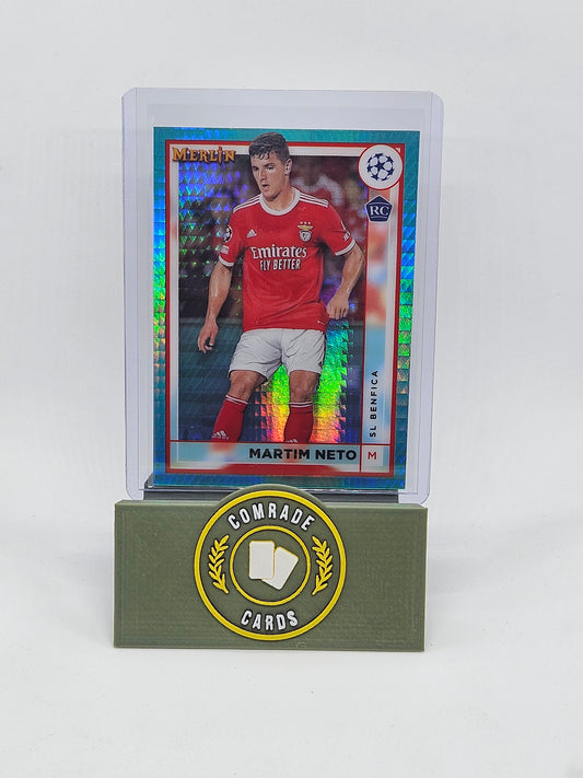 Martim Neto (Benfica) Parallel Topps Merlin Chrome UCC 2022-2023