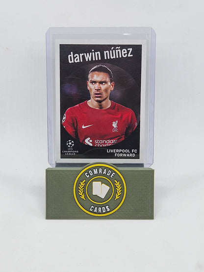 Darwin Nunez (Liverpool) Insert Topps UCC 2022-2023