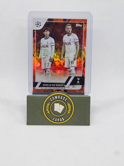 Spurs Of The Moment (Tottenham) Inferno Parallel Topps UCC 2022-2023