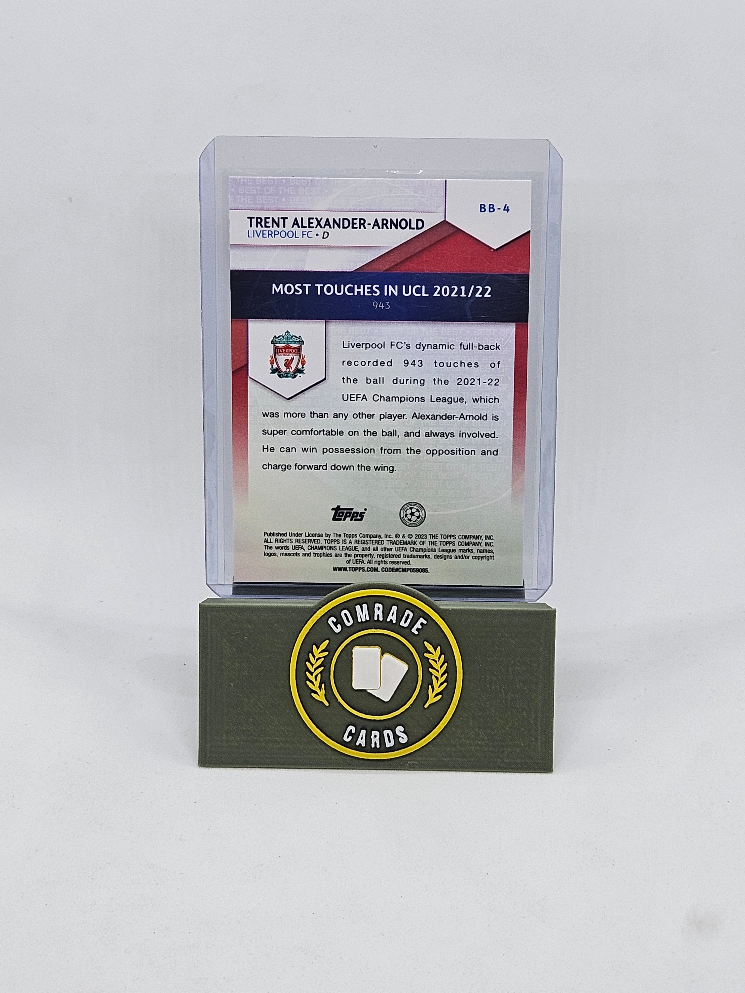 Trent Alexander-Arnold (Liverpool) Insert Topps UCC 2022-2023