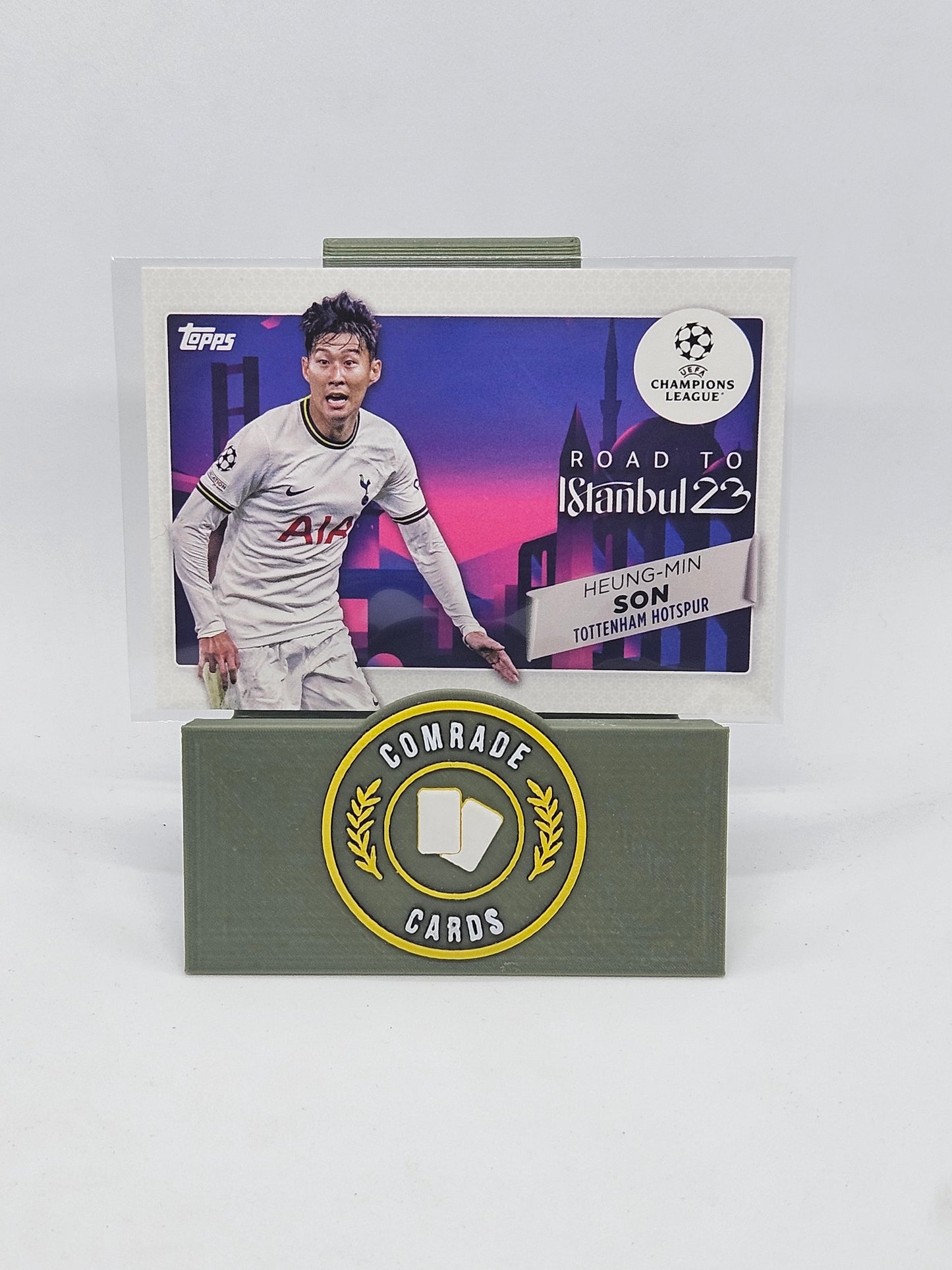 Heung-Min Son (Tottenham) Insert Topps UCC 2022-2023