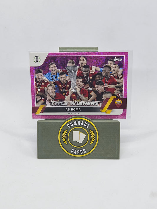 Tittle Winners (Roma) Parallel Topps UCC 2022-2023
