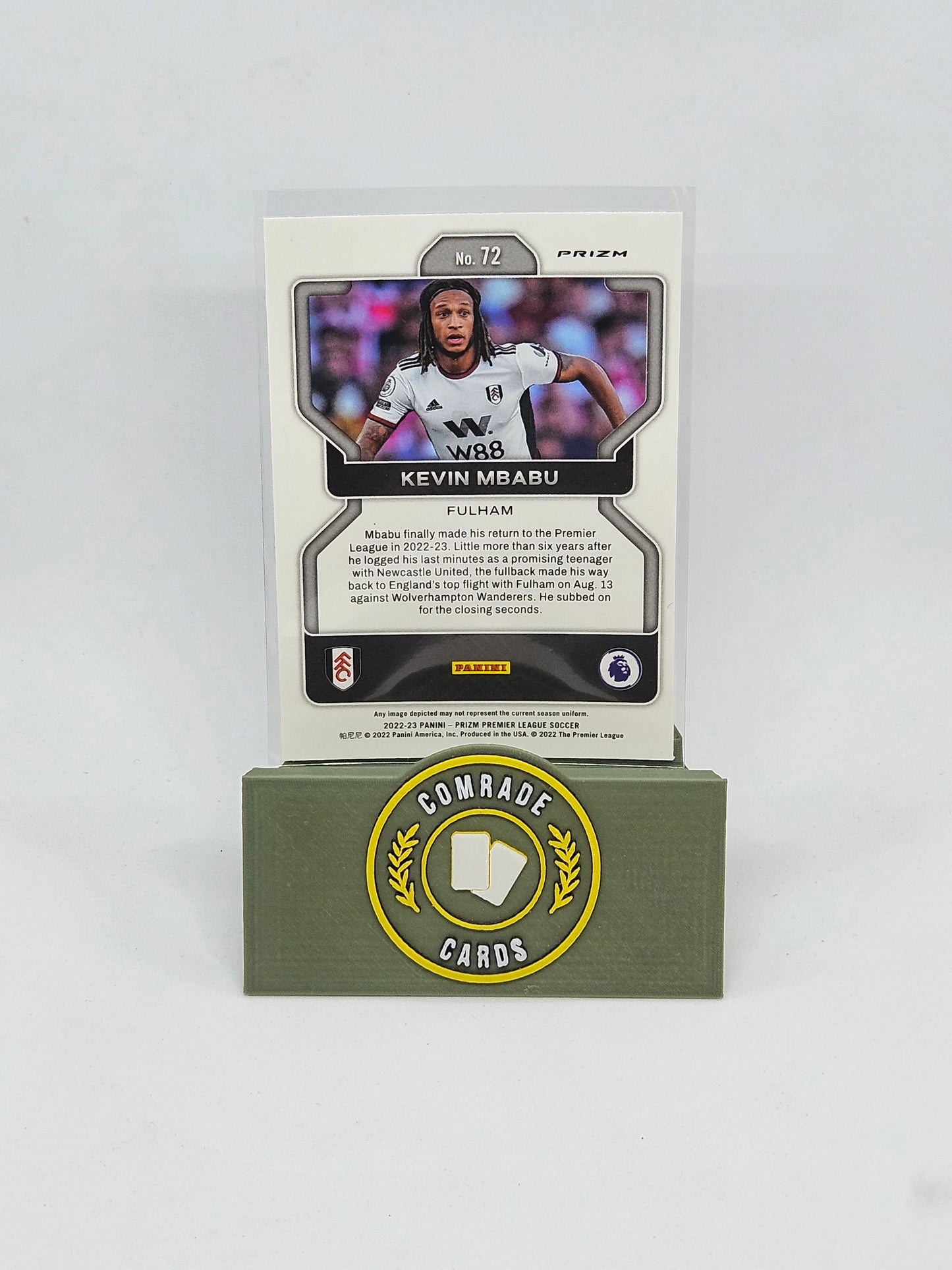 Kevin Mbabu (Fulham) Parallel Prizm Premier League 2022-2023