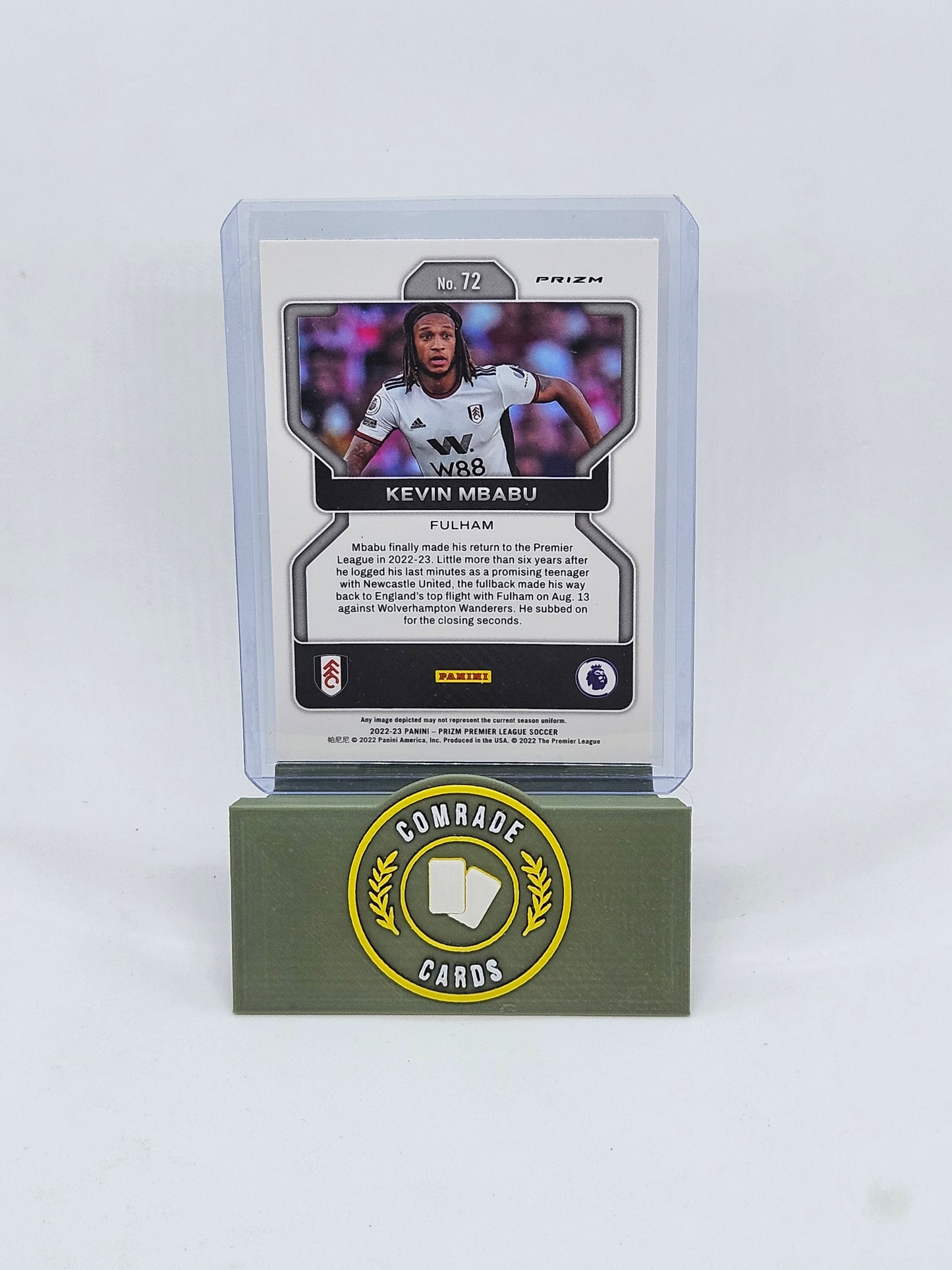 Kevin Mbabu (Fulham) Parallel Prizm Premier League 2022-2023