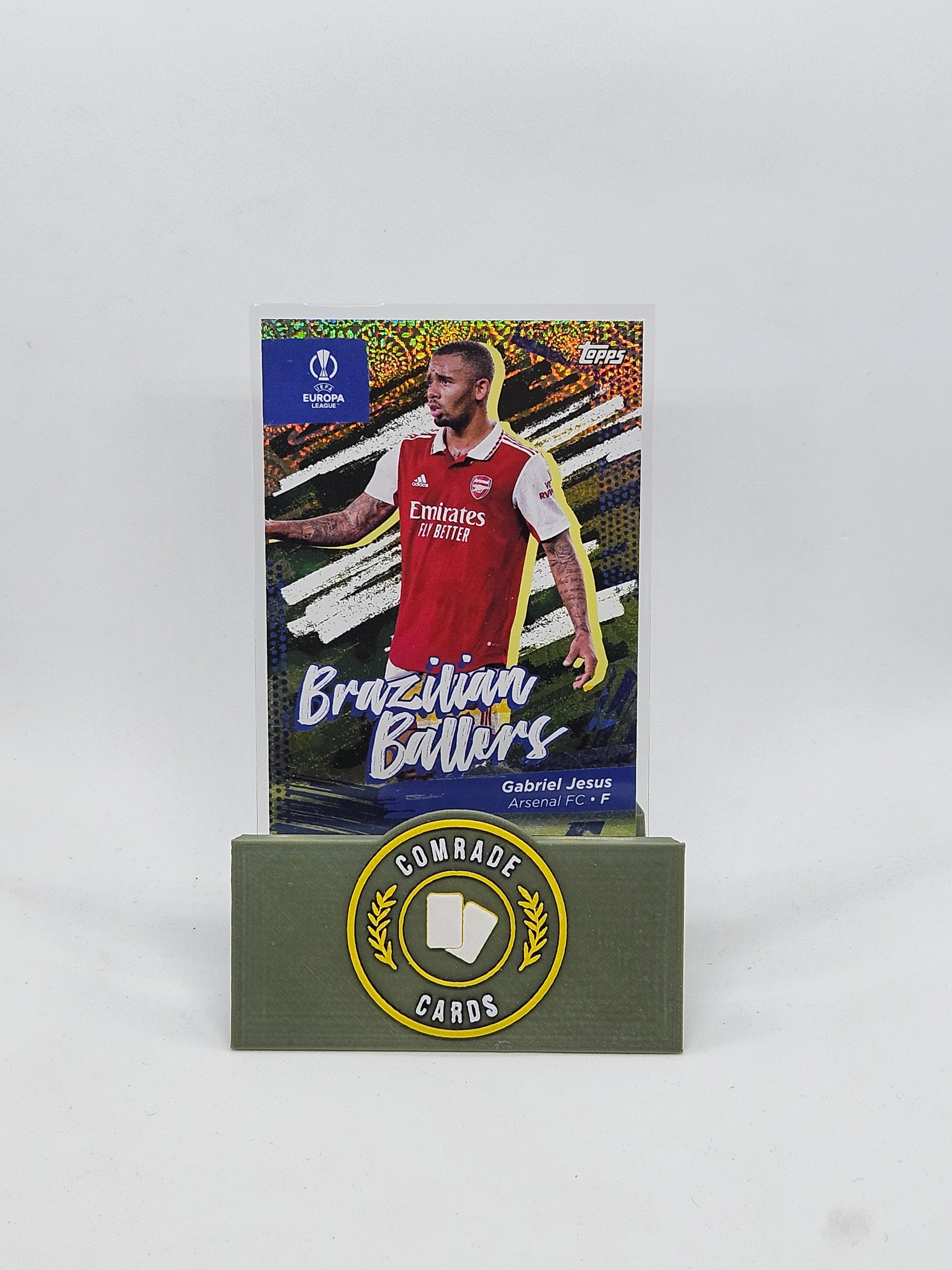 Gabriel Jesus (Arsenal) Insert Topps Carnaval UCC 2022-2023