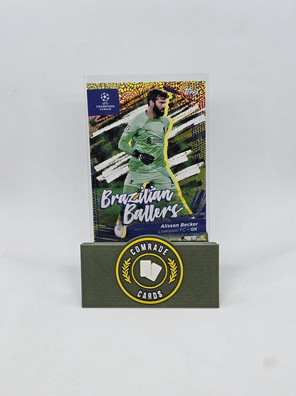 Alisson Becker (Liverpool) Insert Topps Carnaval UCC 2022-2023