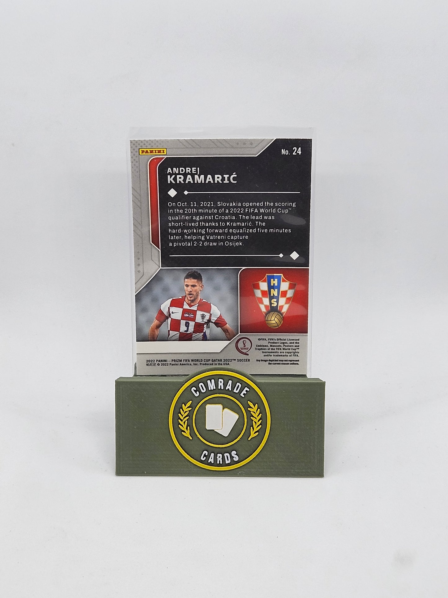 Andrej Kramaric (Croatia) Insert Prizm Fifa World Cup Qatar 2022