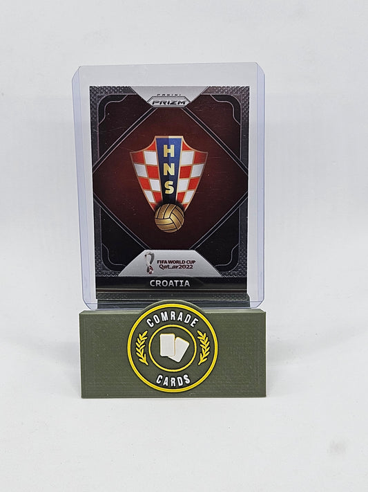 Croatia Badge (Croatia) Insert Prizm Fifa World Cup Qatar 2022