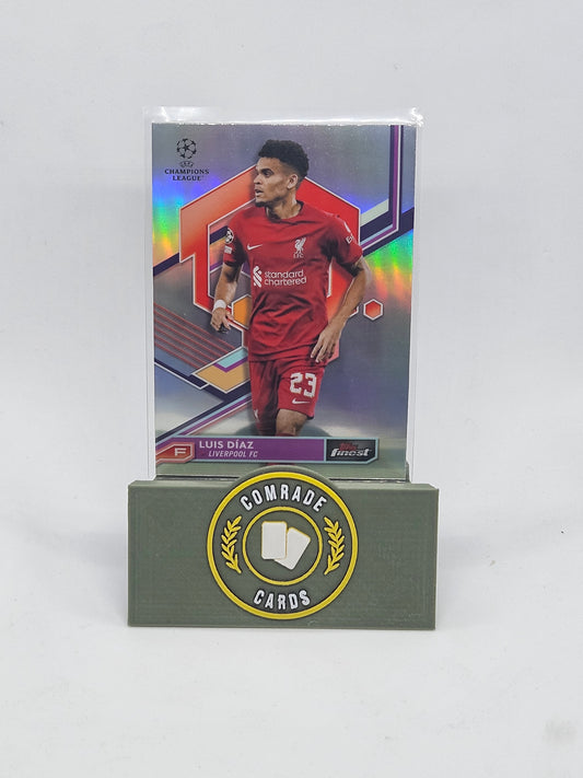 Luis Diaz (Liverpool) Parallel Topps Finest UCC 2022-2023
